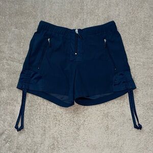 Nike dri fit zip up shorts